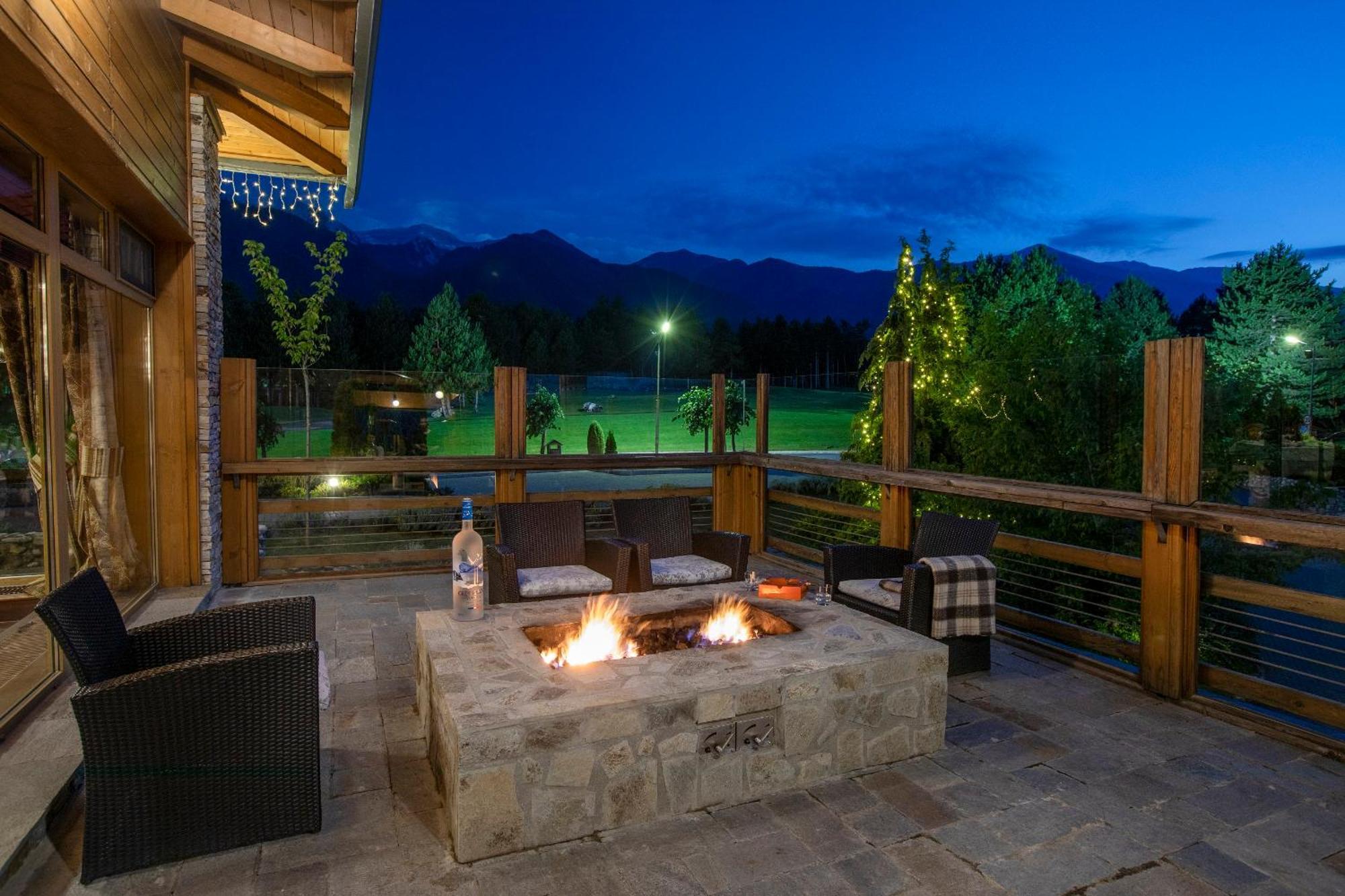 Luxury Chalets Pirin Golf & Country Club Banszko Kültér fotó